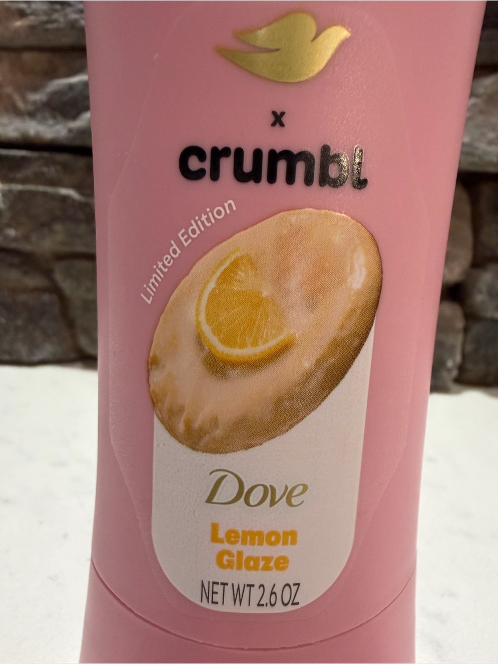 Dove x Crumbl Lemon Glaze 72H Deodorant - Pink Stick - Picture 3 of 3